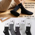 SKARPETY /STOPKI MĘSKA.SIZE: 39-46_(40PAR/PACZKA) KOLOR JAK NA ZDZIĘCIU 4360603
