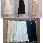 Spódnica długa Damskie wloskie _size uni_ paczka 6szt_ mix kolor 6328978