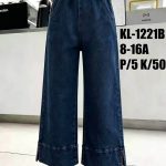 Spodnie jeansy DZIECIĘCA size 8-16 lat_ paczka 5szt _1 kolor 8837556