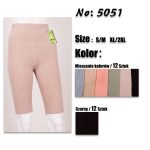 Legginsy/Getry Damskie _ size s-2xl_paczka 12szt_mix kolor 5826306
