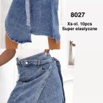Spódnica długa Jeansowa Damskie _size xs-xl _paczka 10szt_ 8933148