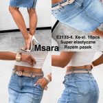 Spódnica długa Jeansowa Damskie M’sara_size xs-xl _paczka 10szt_ 2634322