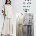 Komplety Damskie _size m-2xl_ paczka 10szt_ mix kolor 7370938