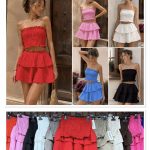 Komplety Damskie wloskie _size uni_ paczka 6szt_ mix kolor 4519941
