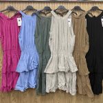 Sukienki Damskie wloskie _size uni_ paczka 6szt_ mix kolor 9640614