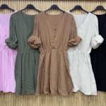 Sukienki Damskie wloskie _size uni_ paczka 6szt_ mix kolor 9640615