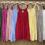 Sukienki Damskie wloskie _size uni_ paczka 6szt_ mix kolor 9640617