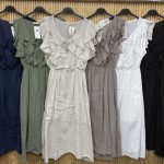 Sukienki Damskie wloskie _size uni_ paczka 6szt_ mix kolor 9640622