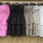 Sukienki Damskie wloskie _size uni_ paczka 6szt_ mix kolor 9640624