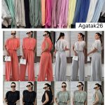 Komplety Damskie wloskie _size uni_ paczka 6szt_ mix kolor 9352801