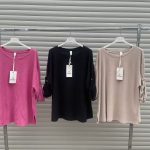 Bluzki Damskie wloskie _size uni_ paczka 6szt_ mix kolor 9892237