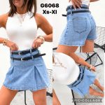Spódnica krótka Jeansowa Damskie  _size xs-xl_paczka 12szt_ 1710455