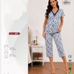 Piżamy DAMSKA TURECKA_size m-xl_paczka 6 szt_1 kolor 3284791