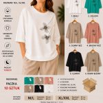 Bluzki DAMSKA TURECKA_size m-2xl_paczka 10 szt_mix kolor 2155446