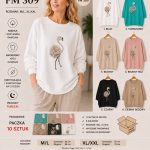 Bluzki DAMSKA TURECKA_size m-2xl_paczka 10 szt_mix kolor 2155449