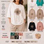 Bluzki DAMSKA TURECKA_size m-2xl_paczka 10 szt_mix kolor 2155453