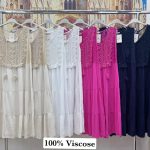 Sukienki Damskie wloskie_ Size uni _paczka 6szt_mix kolor 2155484