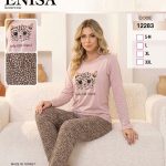 Piżamy DAMSKA TURECKA_size s-2xl_paczka 12 szt_mix kolor 9103321