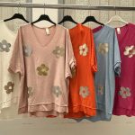 Bluzki Damskie wloskie_size uni_paczka 6szt_mix kolor 4330335