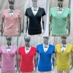 Bluzki Damskie wloskie_size uni_paczka 6szt_mix kolor 4330343