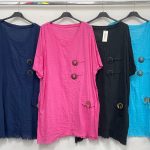 Sukienki Damskie wloskie_ Size uni _paczka 6szt_mix kolor 4330483