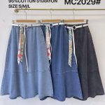 Spódnica długa Jeansowe DAMSKA _size s-l_paczka 12 szt_1kolor 9199168