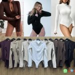 Body Damskie  _size uni_paczka 6szt_mix kolor 7869609