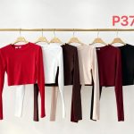 Bluzki Damskie wloskie _size uni_ paczka 6szt_ mix kolor 1369598