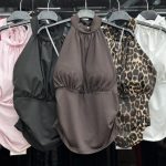Bluzki Damskie wloskie _size uni_ paczka 6szt_ mix kolor 1369603