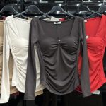 Bluzki Damskie wloskie _size uni_ paczka 6szt_ mix kolor 1369617