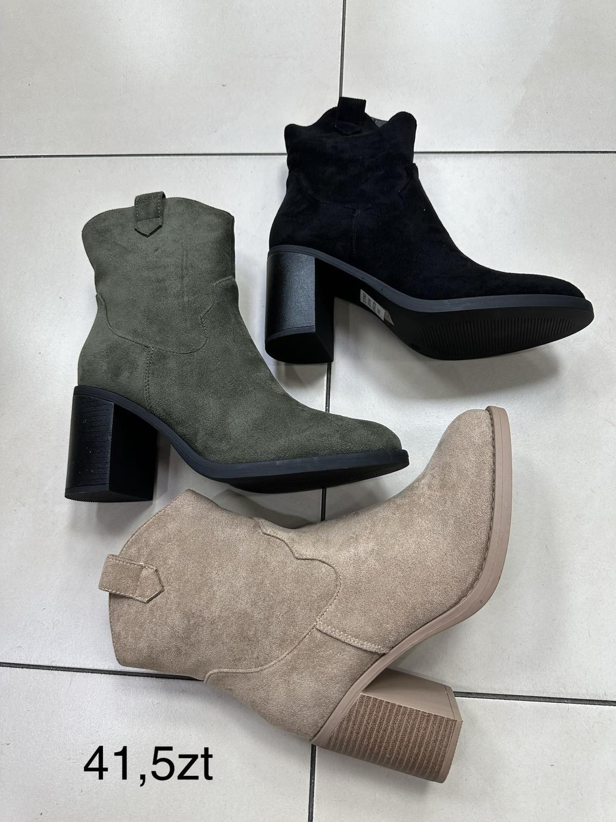 Buty Botki DAMSKIE (36-41_12par) 1642259