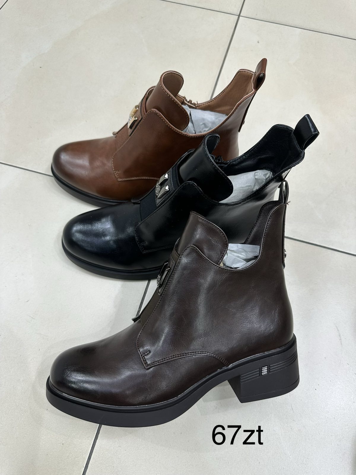 Buty Botki DAMSKIE (36-41_12par) 1642263