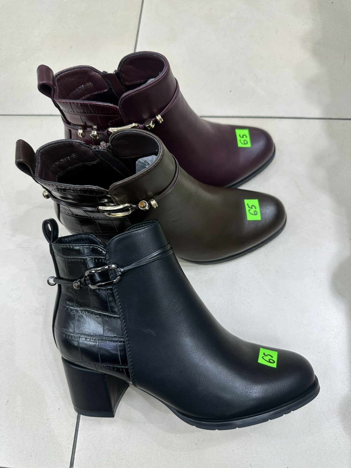 Buty Botki DAMSKIE (36-41_12par) 1642266
