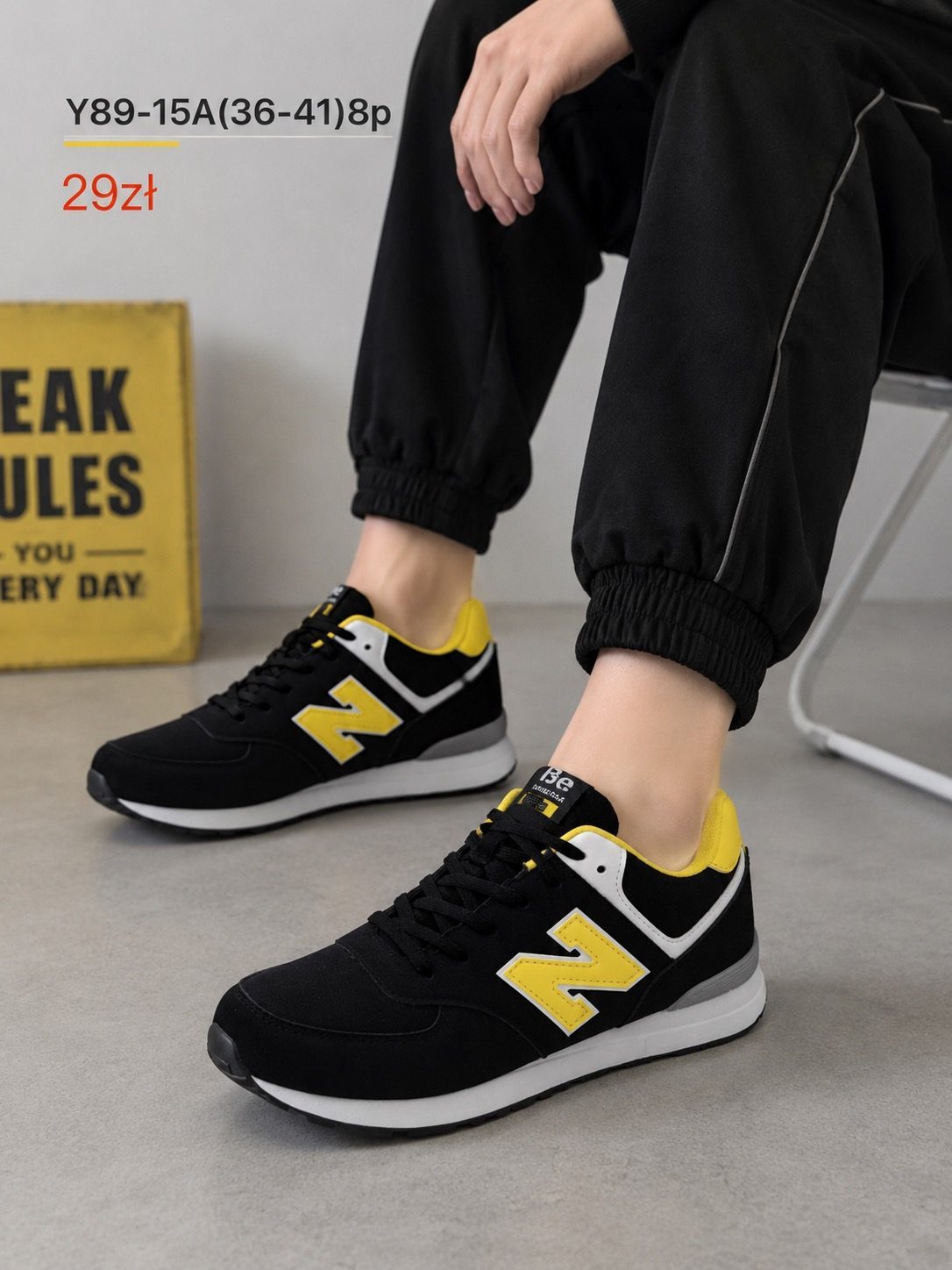 Buty Sportowe DAMSKIE (36-41_8par) 1642294