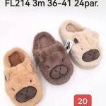 Buty Kapcie DAMSKIE (36-41_24par) 1642317