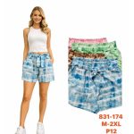 Spodenki DAMSKA _size m-2xl_paczka 12 szt_mixkolor 3330904