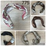 Szaliki Damskie_ paczka 12szt _mix kolor 3632079