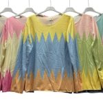 Bluzki Damskie wloskie _size uni_ paczka 6szt_ mix kolor 6778554