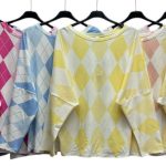 Bluzki Damskie wloskie _size uni_ paczka 6szt_ mix kolor 6778557