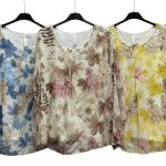 Bluzki Damskie wloskie _size uni_ paczka 6szt_ mix kolor 6778566