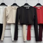 Bluzki Damskie wloskie _size uni_ paczka 6szt_ mix kolor 6778572