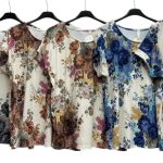 Bluzki Damskie wloskie _size uni_ paczka 6szt_ mix kolor 6778576