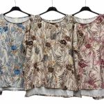 Bluzki Damskie wloskie _size uni_ paczka 6szt_ mix kolor 6778581