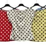 Bluzki Damskie wloskie _size uni_ paczka 6szt_ mix kolor 6778583