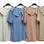 Bluzki Damskie wloskie _size uni_ paczka 6szt_ mix kolor 6778585