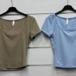 Bluzki Damskie wloskie _size uni_ paczka 6szt_ mix kolor 6778589