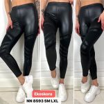 Legginsy skórzane Damskie _ size s-xl _paczka 12szt_1 kolor