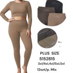 Legginsy/Getry Damskie _ size 3-5xl _paczka 12szt_mix kolor