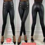 Spodnie skórzane Damskie _ size s-xl _paczka 12szt_1 kolor 7374240