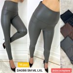 Spodnie skórzane Damskie _ size s-xl _paczka 16szt_mix kolor 7374245